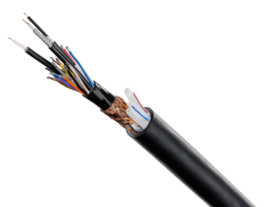 hybrid round cable